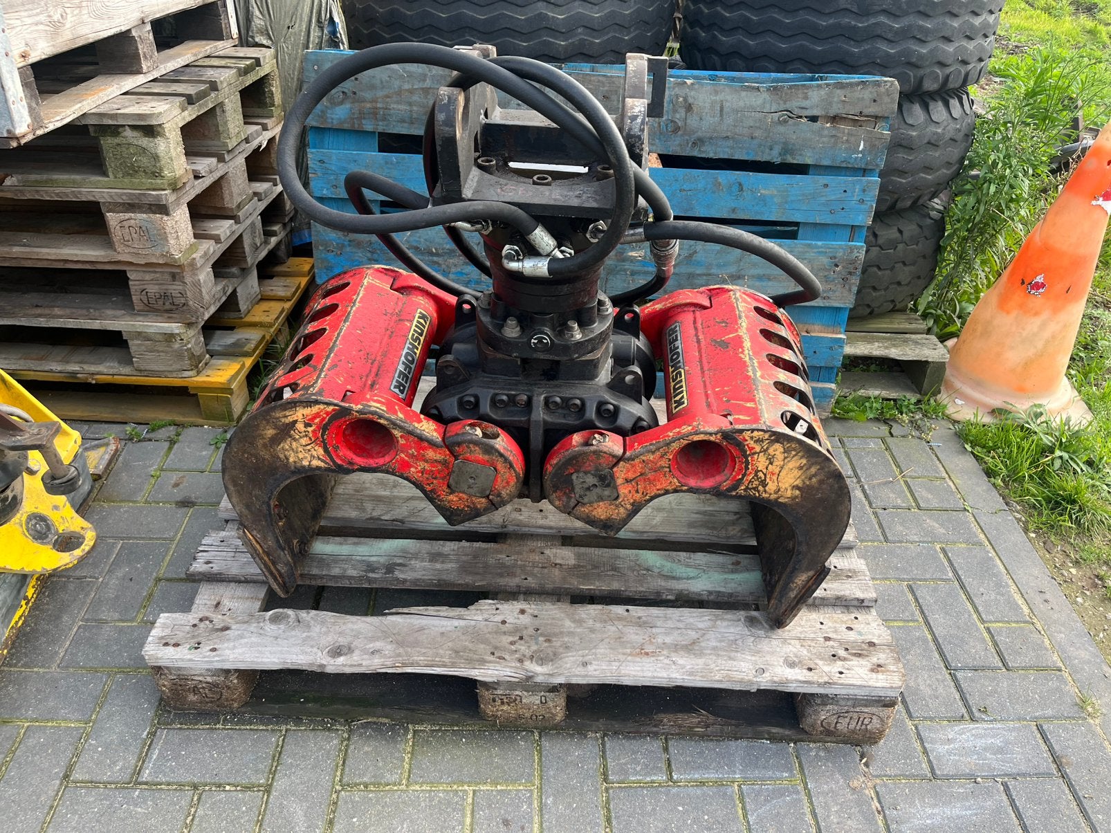 Kinshofer sorteergrijper cw05, voor machinegewicht 3t+, Zakelijke goederen, Ophalen, Overige typen