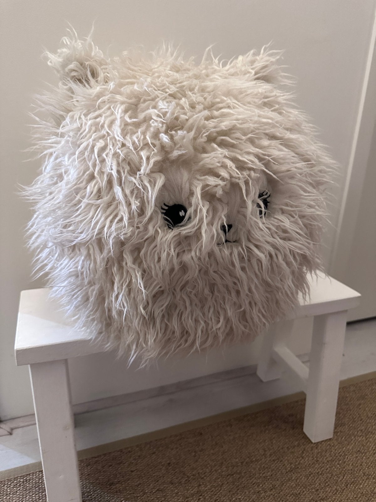 Knuffel van H&M met kaartje eraan, zo goed als nieuw, Ophalen, Overige merken, Beige, Met label