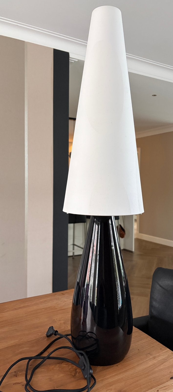 Schemerlamp, Ophalen, Met schakelaar, Gebruikt, Wit