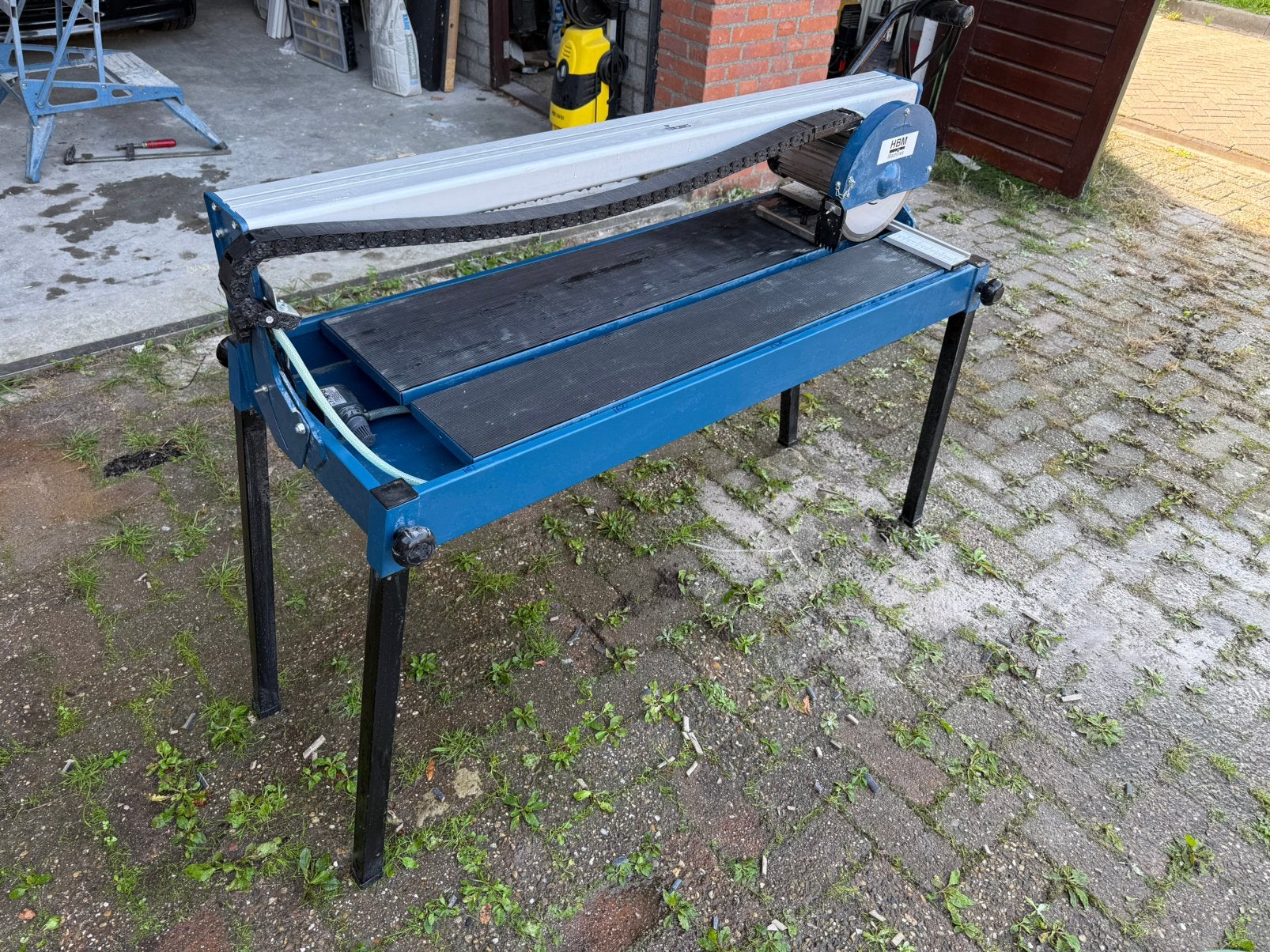 HBM tegelzaag 900mm, Doe-het-zelf en Verbouw, Ophalen, 70 mm of meer, Overige typen, HBM