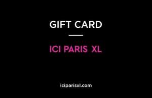 Te koop kado kaart Ici Paris, Eén persoon, Cadeaubon