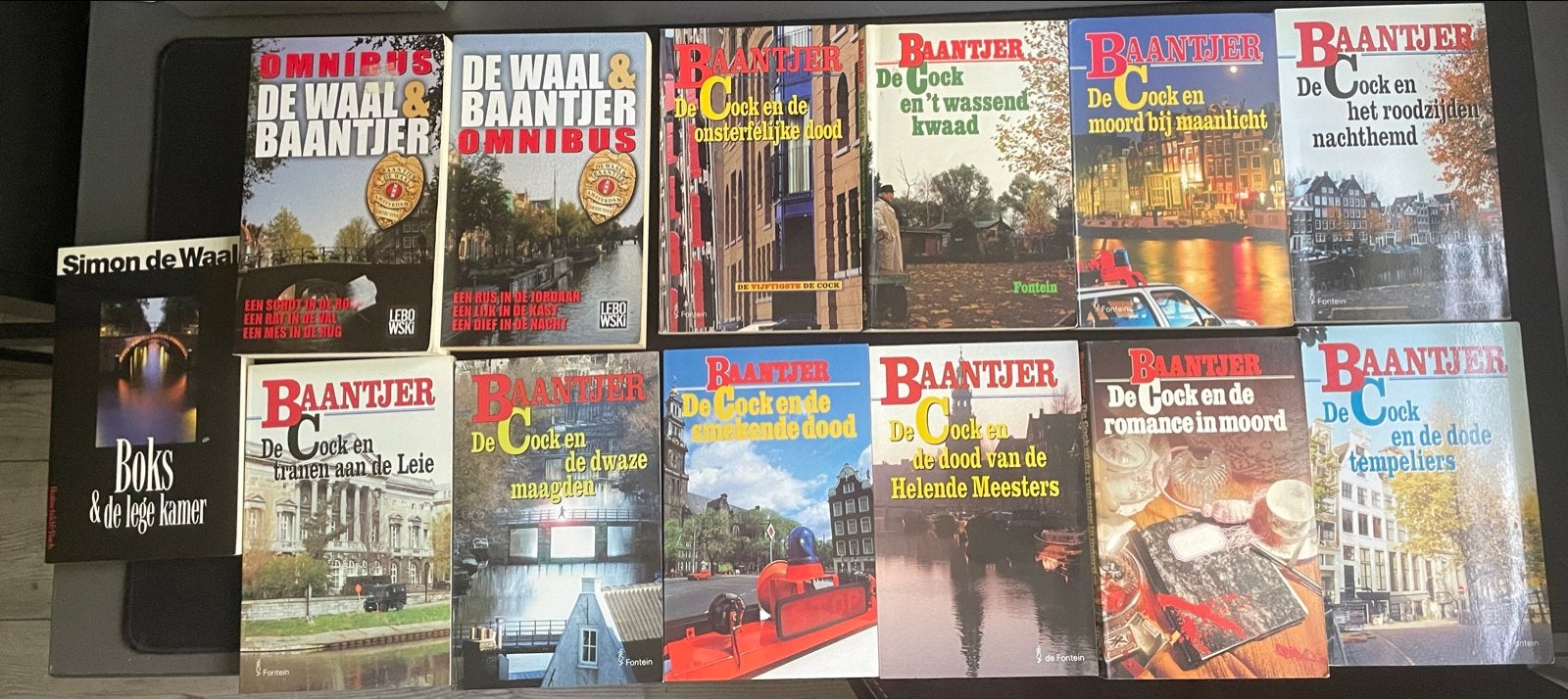 Baantjer & De Waal Omnibus Boeken Collectie (14 stuks), Boeken, Ophalen of Verzenden, Gelezen