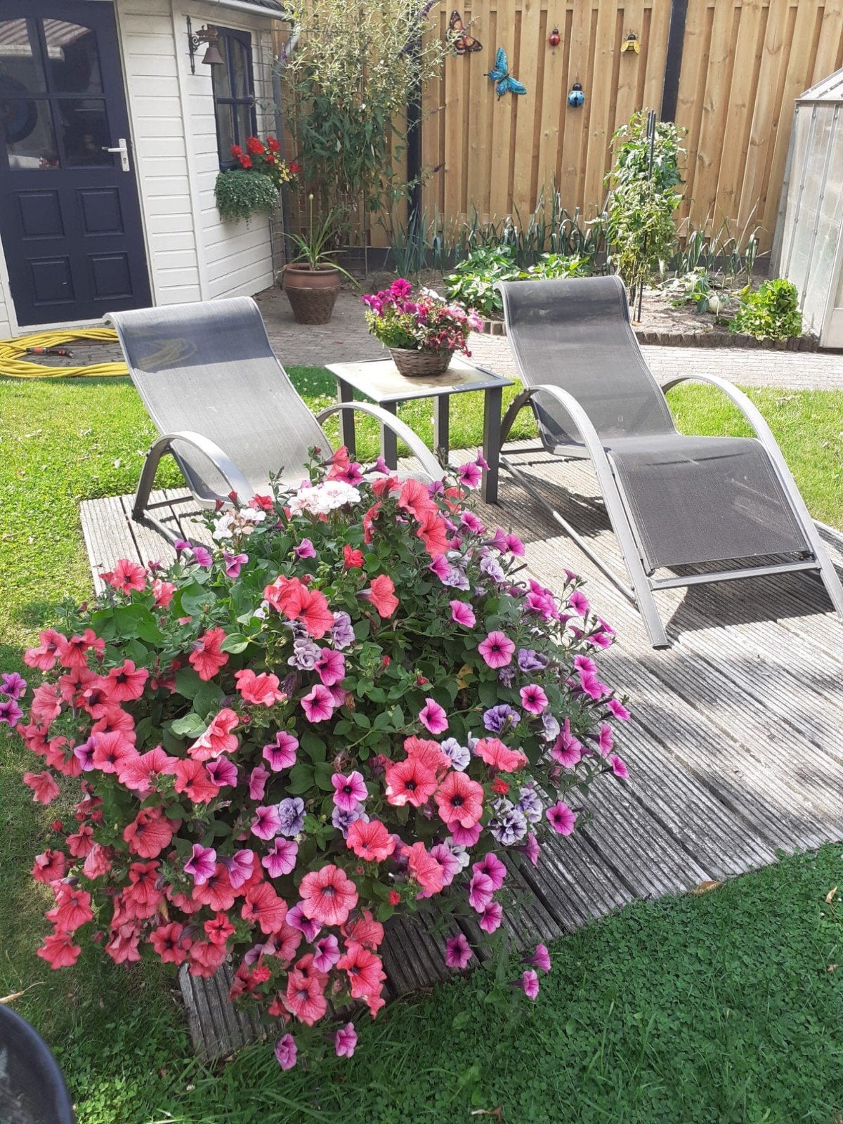 Tuin ligbedden, Ophalen, Gebruikt, Aluminium