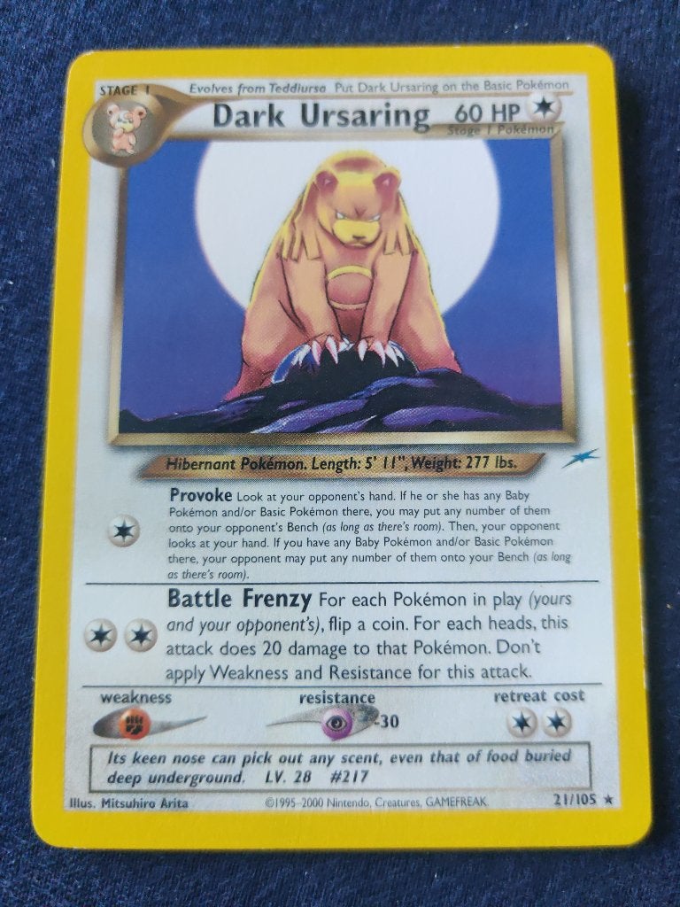 Dark Ursaring - Neo Destiny 21/105 - Mint, Ophalen of Verzenden, Nieuw