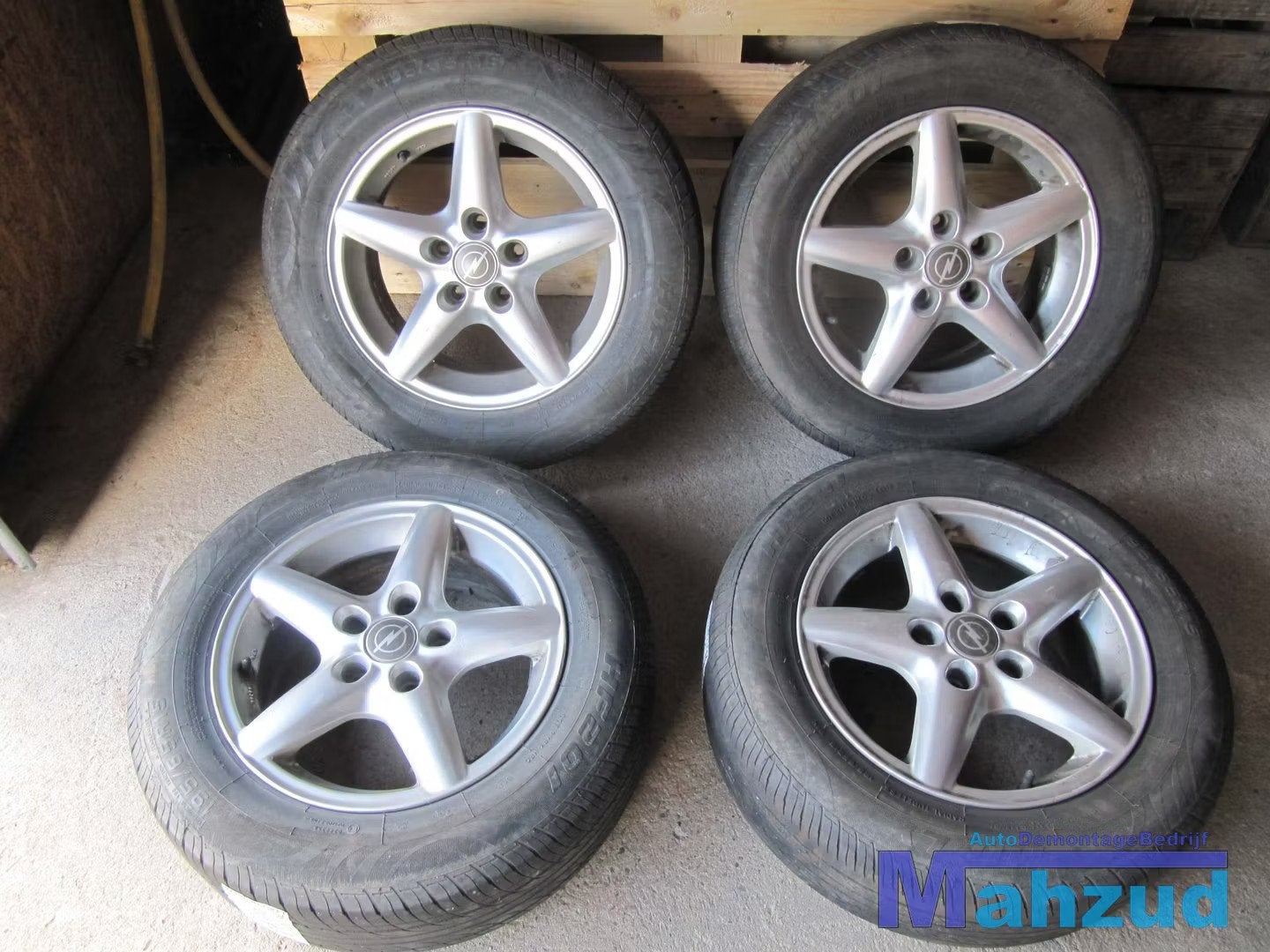 OPEL VELGEN BANDEN 195 65 15 INCH 5X110, Info@fabrikant.eu, Fabrikantstraat 1
1000 AA  Amsterdam, NL, Opel, Ophalen of Verzenden