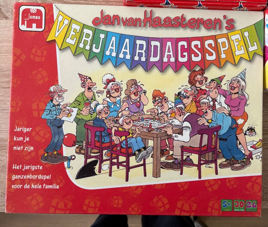 Verjaardagsspel, Vijf spelers of meer, Ophalen of Verzenden, Zo goed als nieuw