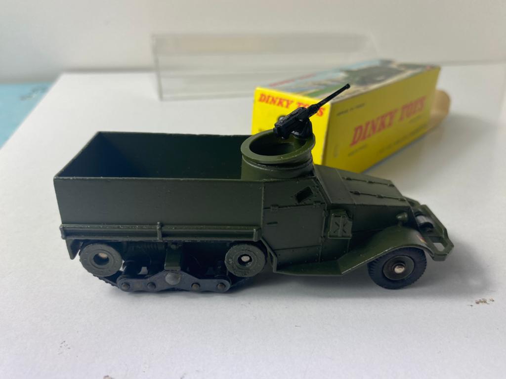 1:43 DINKY TOY FRANCE-Halftrack M3-in original box/excellent, Ophalen of Verzenden, Auto, Dinky Toys