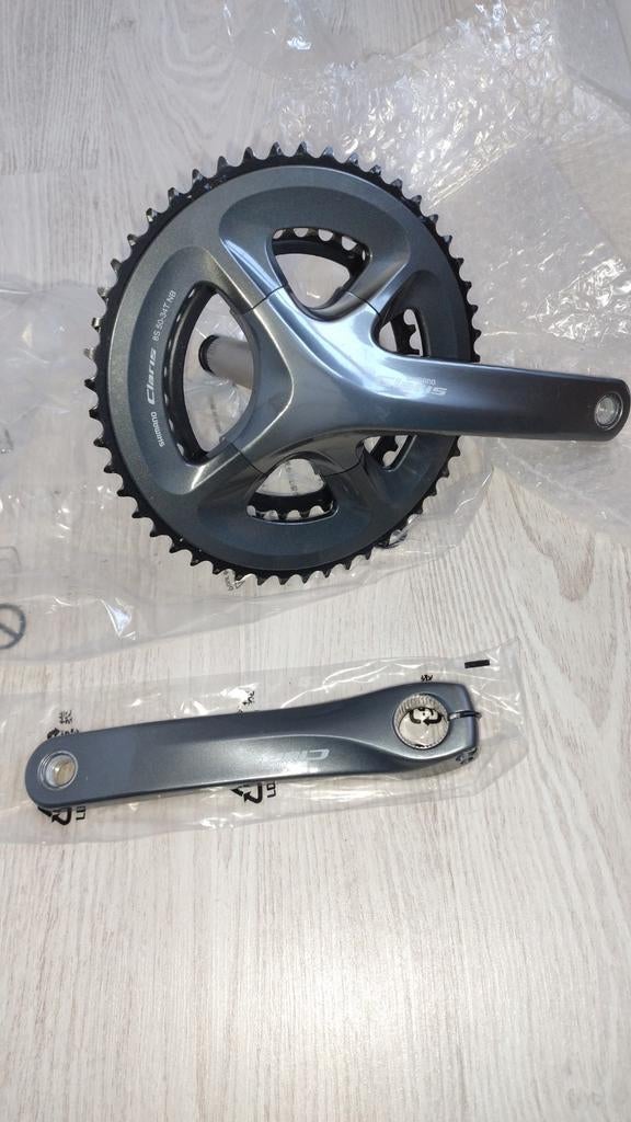 Shimano Claris R2000 groep, Crankstel derailleur en shifters, Crankstel of Pedalen, Ophalen of Verzenden, Zo goed als nieuw, Shimano
