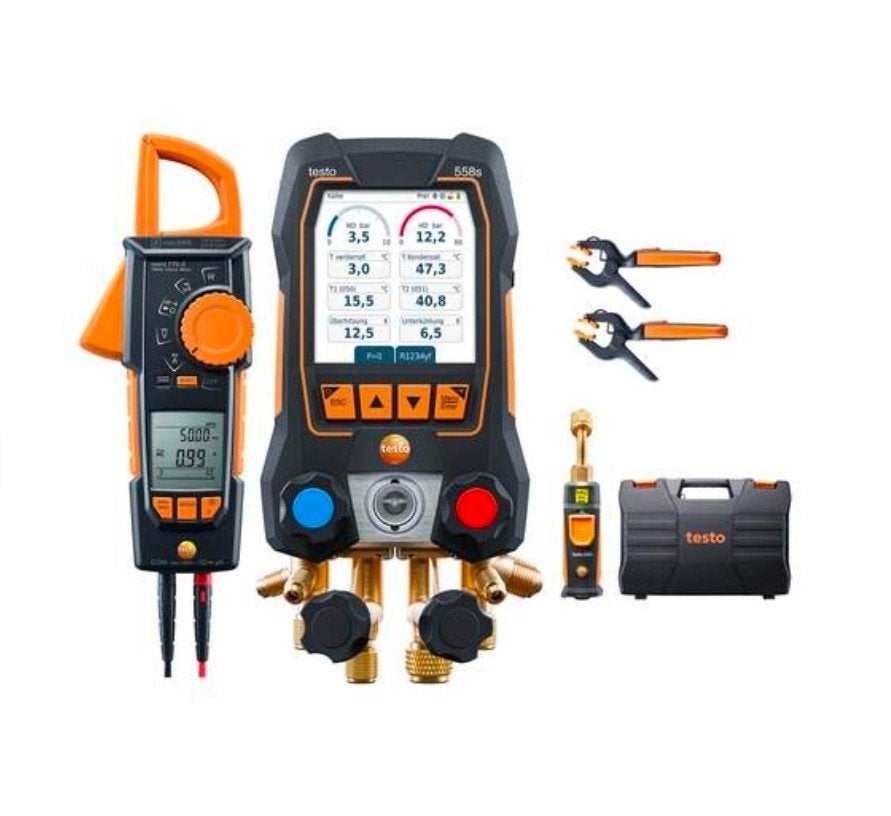 Testo 558S SMART VACUUM SET - Digitale Manometer, Ophalen of Verzenden, Nieuw, Druk