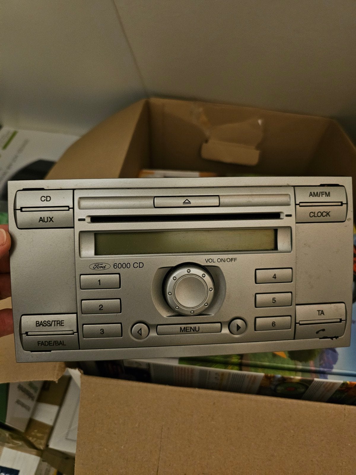 Ford 6000 CD Radio voor S-Max (2006), Auto diversen, Ophalen of Verzenden, Gebruikt