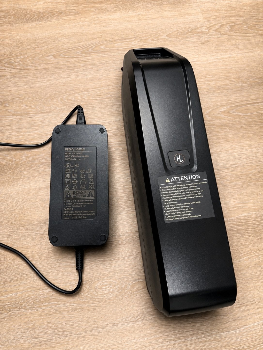Fat Bike Battery + Fast Charger | Only 1000 km, Zo goed als nieuw