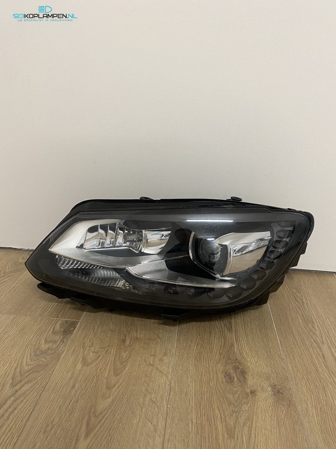 VW Volkswagen Caddy Touran facelift Xenon Led koplamp links, Auto-onderdelen, Verlichting, Gebruikt, -, Volkswagen, -