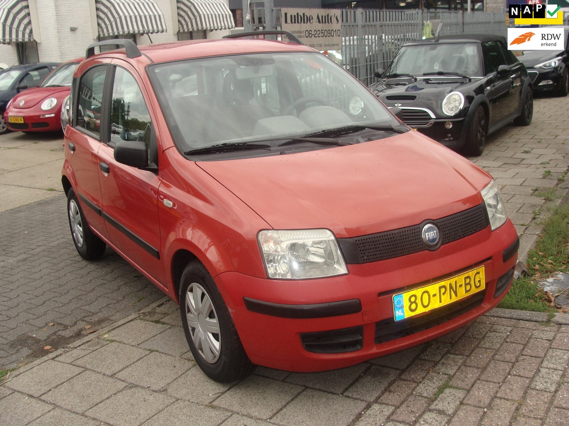Fiat Panda 1.1 Active Plus st bekr cv nap apk, Auto's, Voorwielaandrijving, 4 stoelen, Origineel Nederlands, Bedrijf