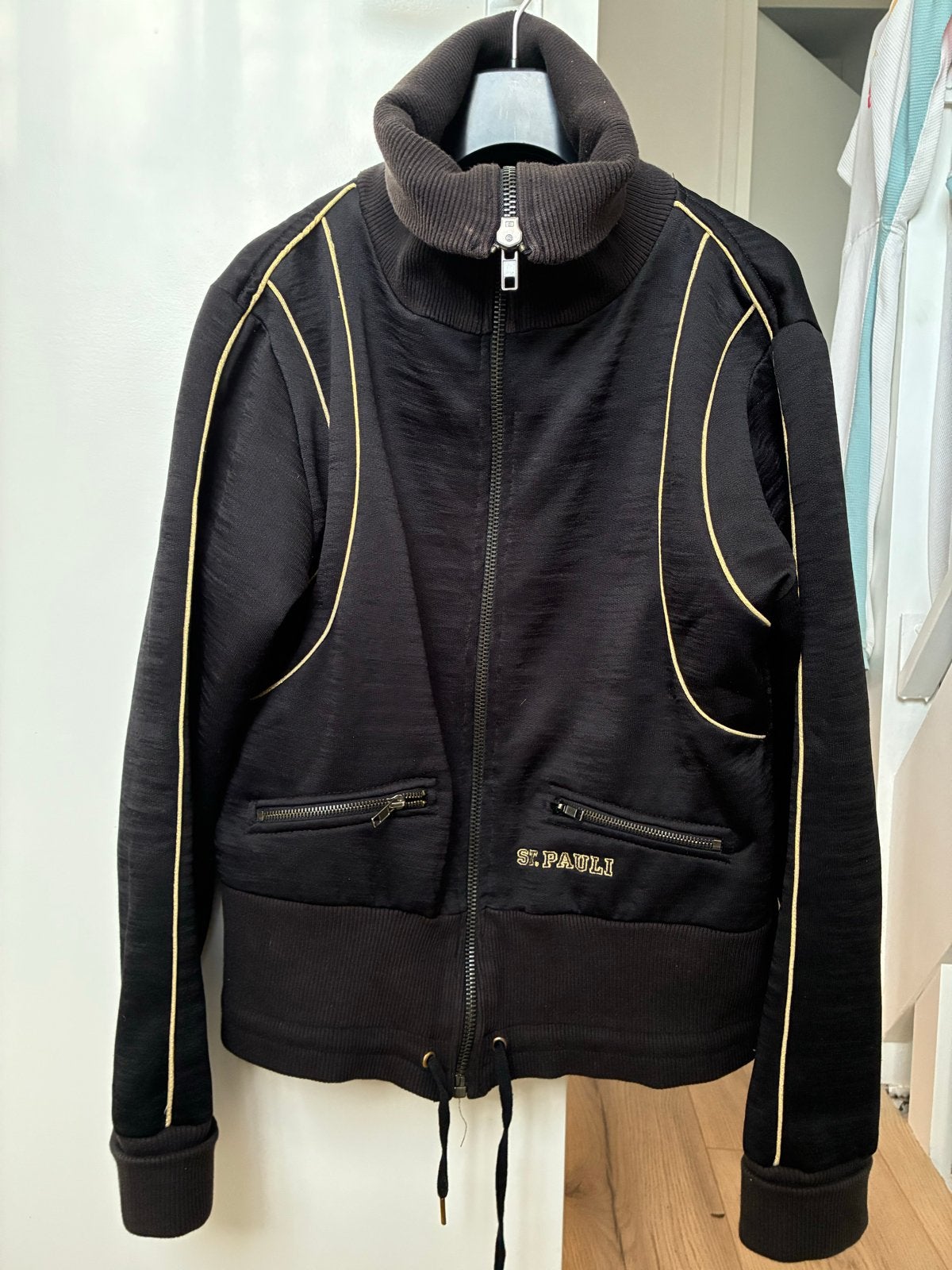 Origineel St. Pauli vest - Maat XL, Verzenden, Zwart, Gedragen, Maat 46/48 (XL) of groter