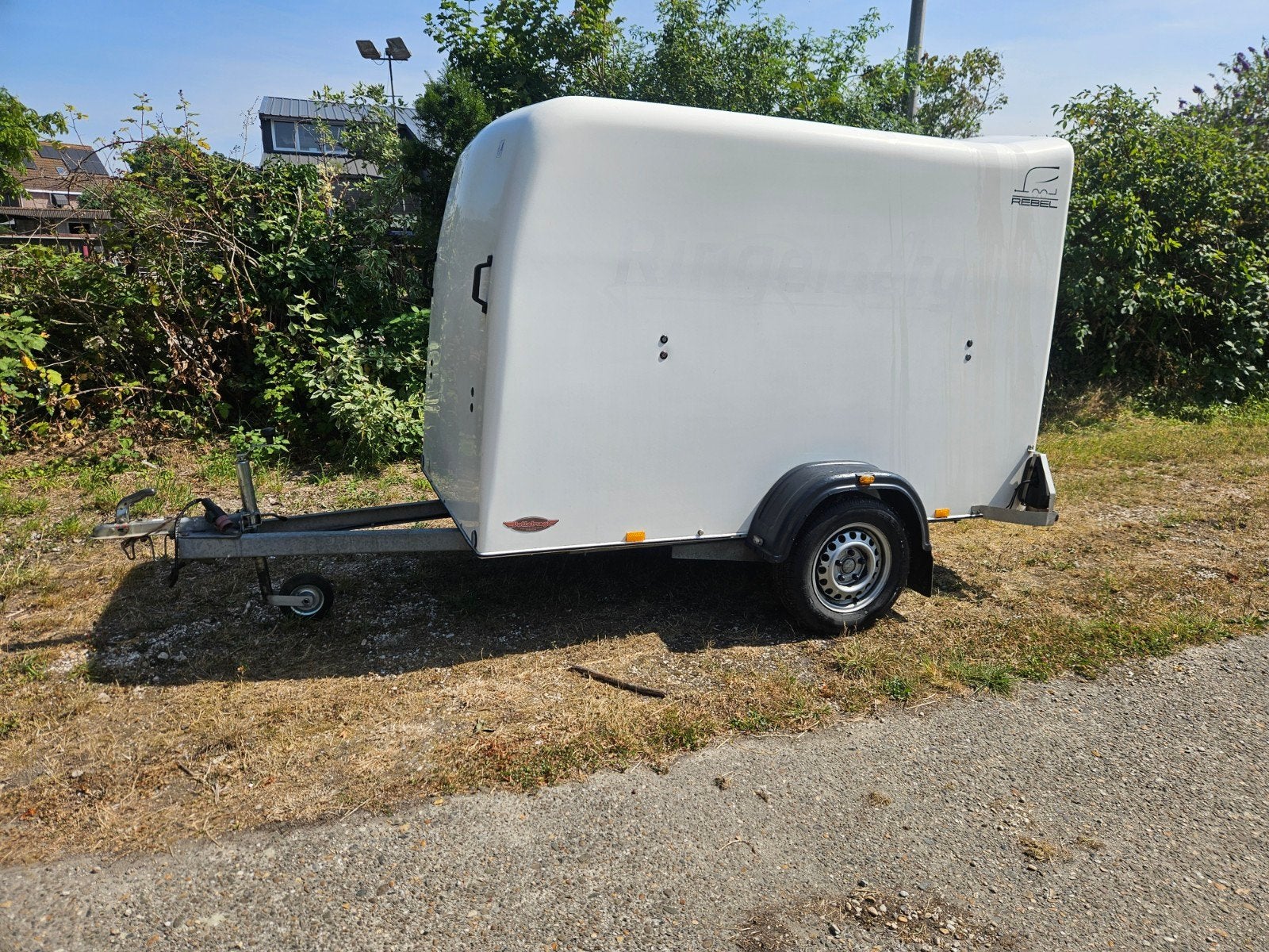 Rebel Compact Gesloten Aanhangwagen - Bagagewagen, Auto diversen, Aanhangers en Bagagewagens, Ophalen