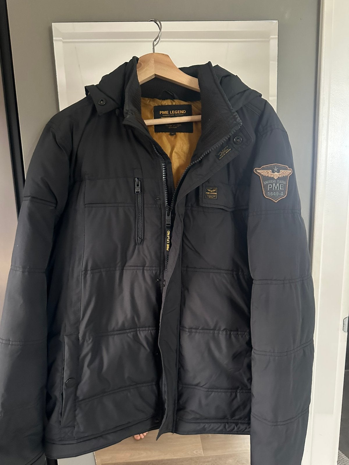 PME Winterjas mannen, Ophalen of Verzenden, Gedragen, Maat 56/58 (XL), Zwart