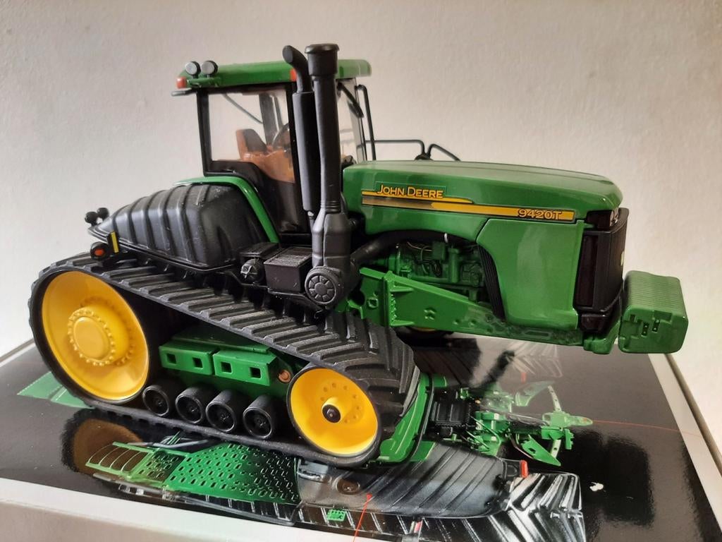 John Deere 9420T precisie model. Ertl 1:32., Hobby en Vrije tijd, Modelauto's | 1:32, Ophalen of Verzenden, Nieuw, Tractor of Landbouw
