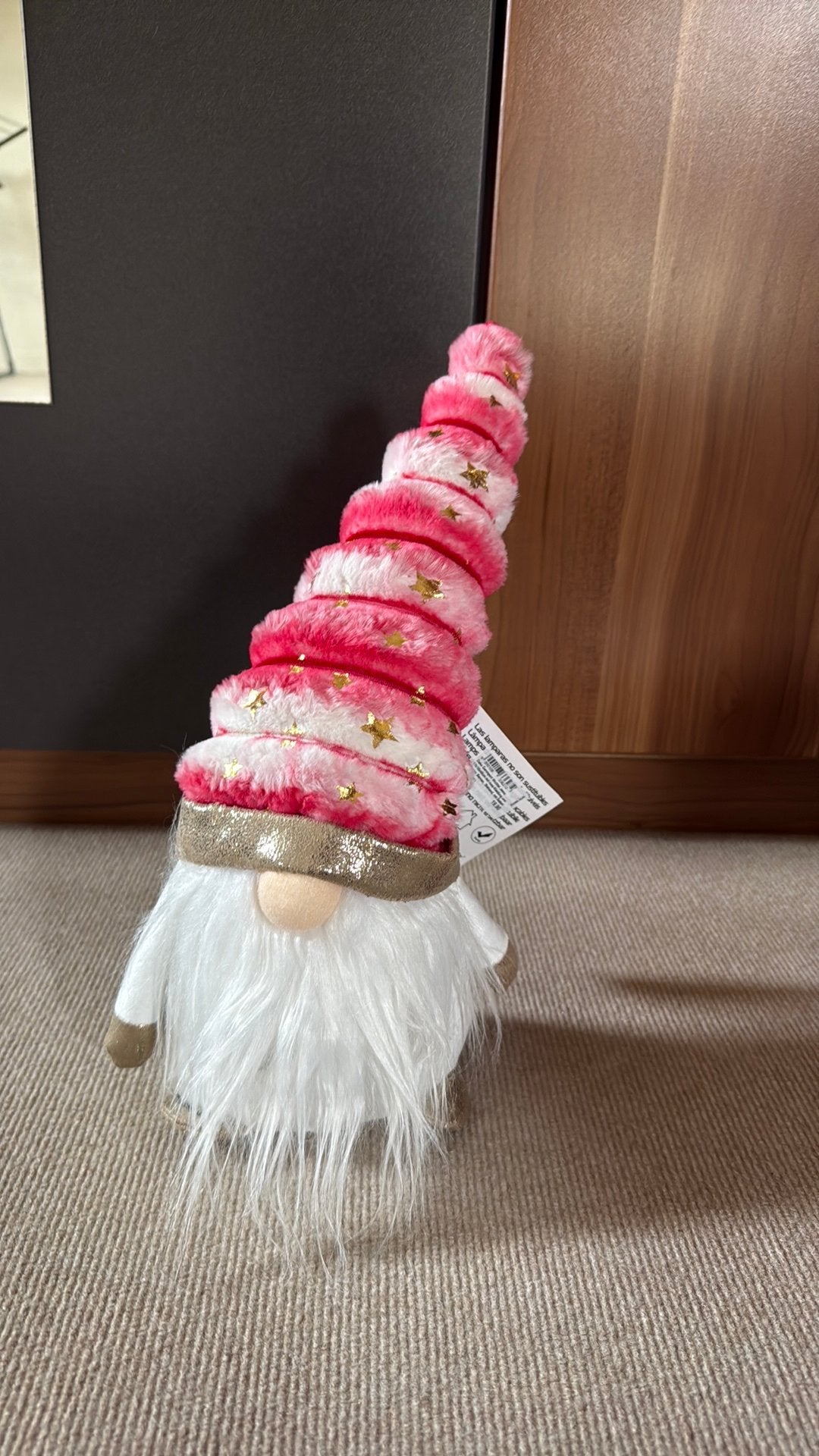 Kerst gnoom met verlichte neus nieuw, Diversen, Kerst, Ophalen of Verzenden, Zo goed als nieuw