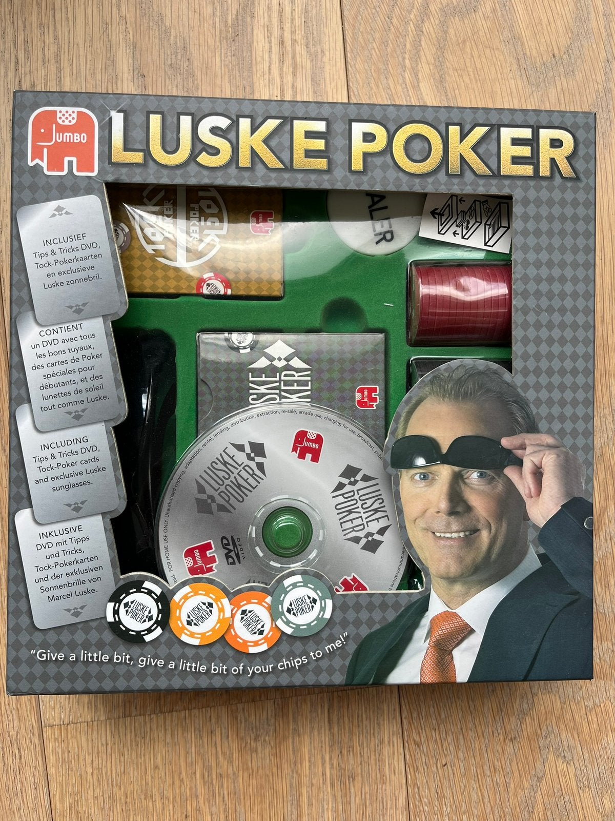 Luske poker spel NIEUW!!, Drie of vier spelers, Ophalen of Verzenden, Nieuw