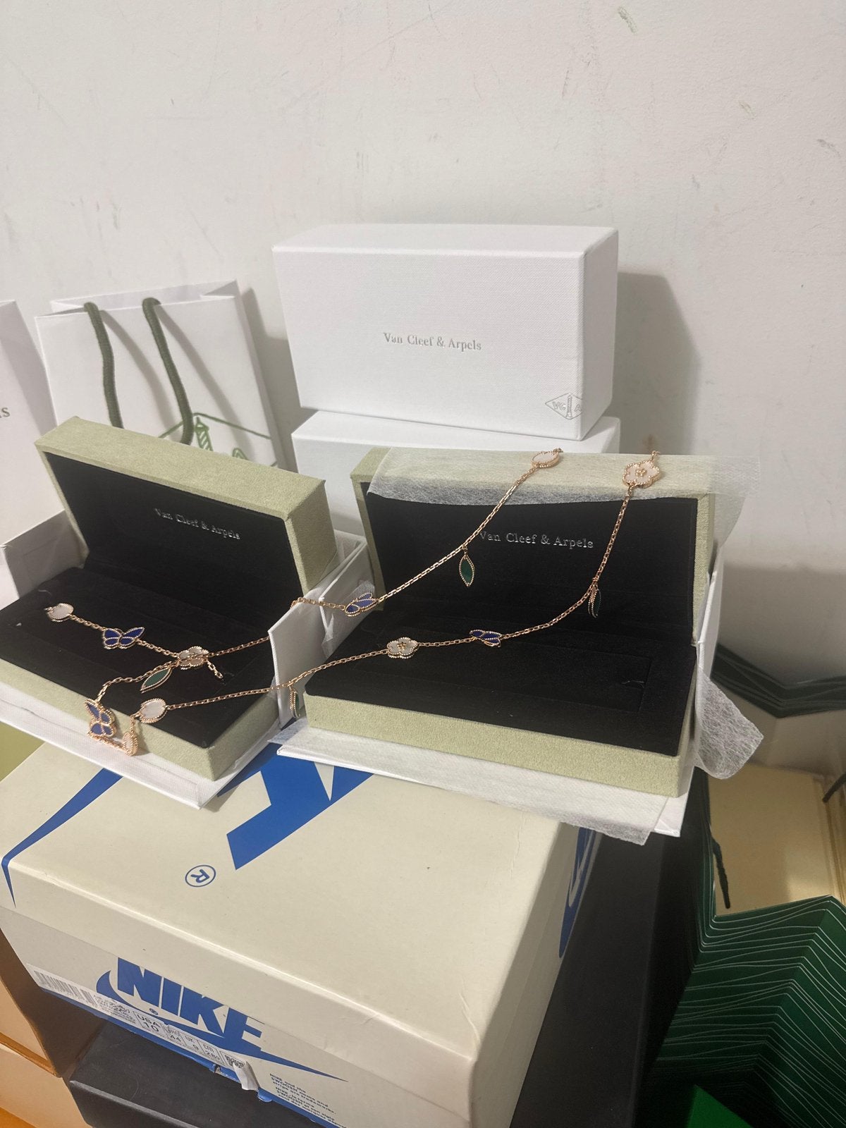 Van Cleef & Arpels Alhambra Chain + Bracelet set, Ophalen of Verzenden