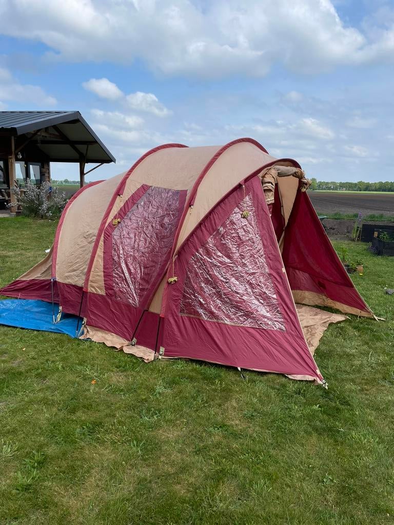 Vrijbuiter lincoln 4 protex familie tent, Ophalen of Verzenden, Gebruikt, Tot en met 4