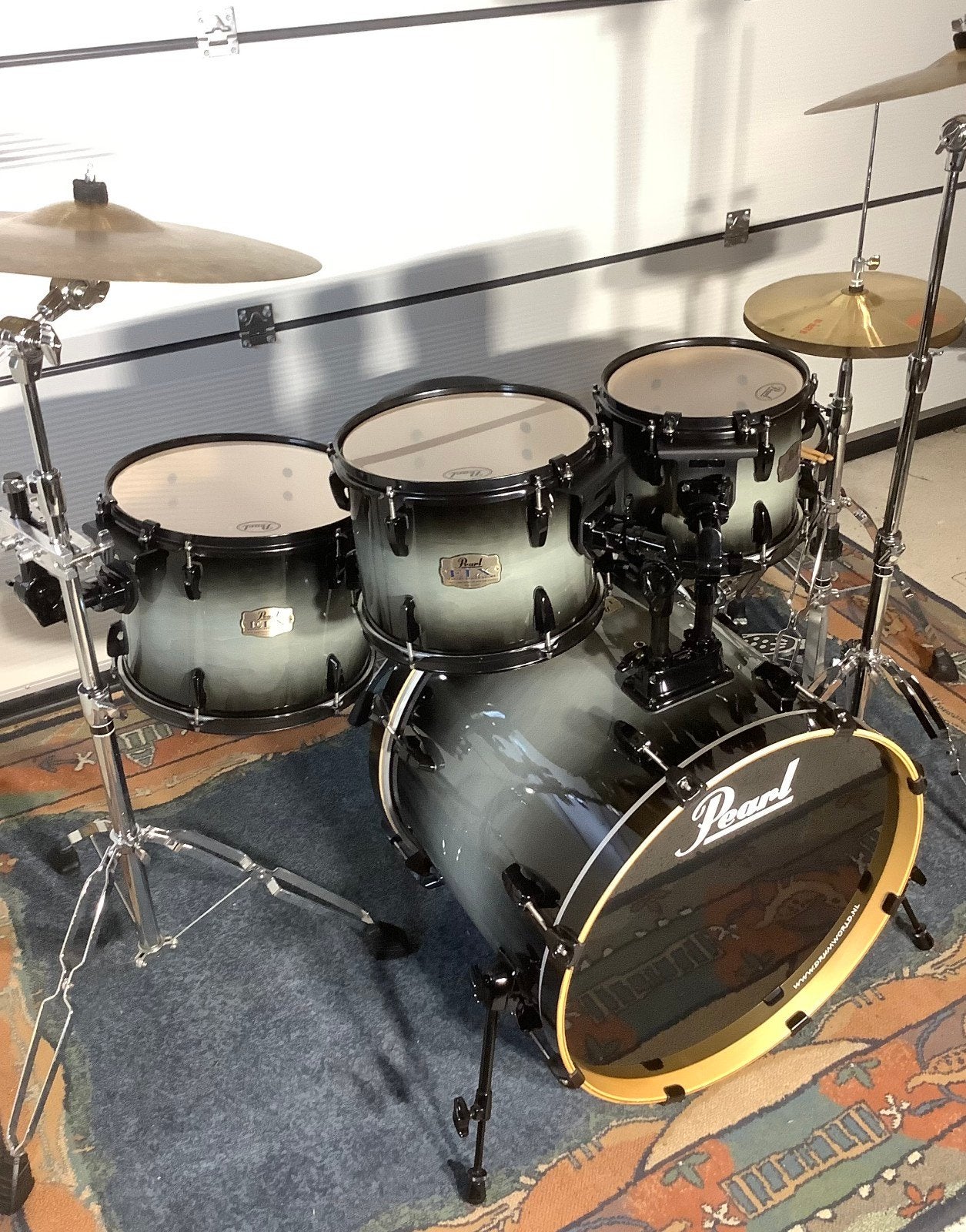PEARL EXPORT, NIEUWSTAAT!!!, Muziek en Instrumenten, Drumstellen en Slagwerk, Ophalen, Zo goed als nieuw, Pearl