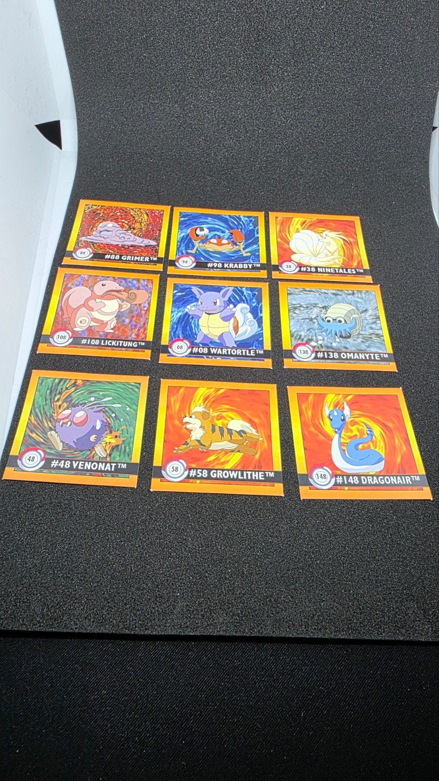Pokémon Verzamelstickers - Diverse Karakters, Ophalen of Verzenden, Zo goed als nieuw, Losse kaart