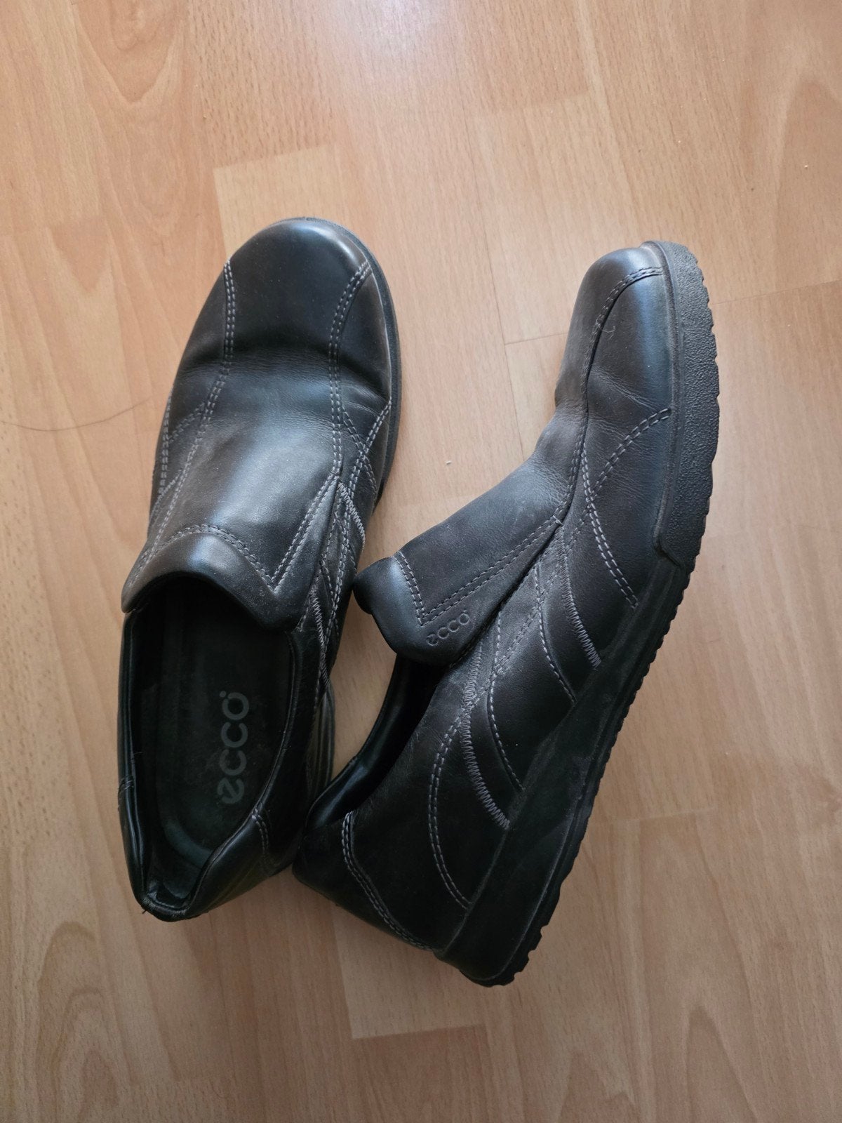 Ecco herenschoenen maat 45, Ophalen, Zo goed als nieuw, Zwart