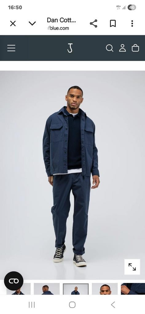 Butcher of Blue Overjas en Chino Alaska Blue - Nieuw, Kleding | Heren, Ophalen of Verzenden