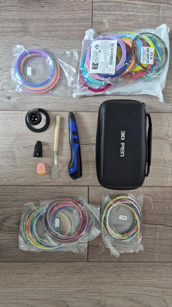 3D Pen met PLA filament en accessoires, Onbekend, Ophalen of Verzenden, Zo goed als nieuw, Filament