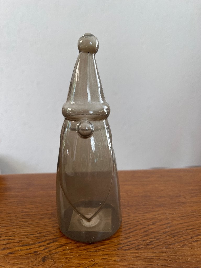 'Kerstman van Rookglas'   5,5 cm x 15 cm  Nieuw, Ophalen of Verzenden, Nieuw