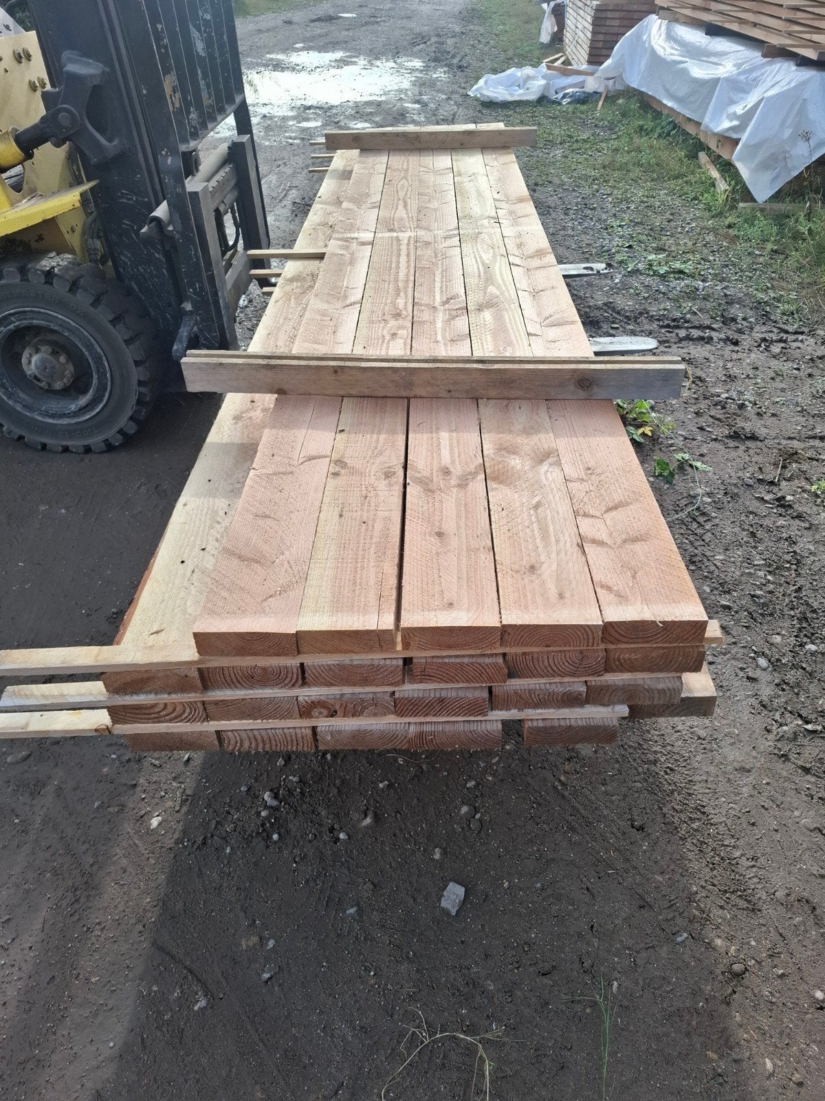 partij 17 st douglas balken 5x15x400 cm bezorgen mogelijk, Ophalen, Nieuw, 250 cm of meer, Balken