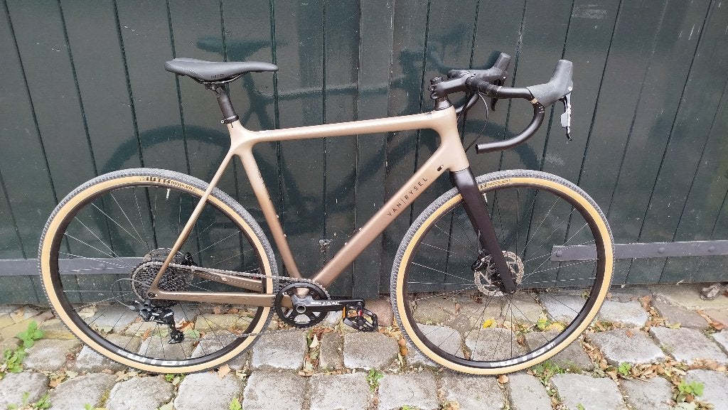 carbon gravelbike vrijwel alles nieuw. Ook voor bikepacking, 28 inch, Carbon, 10 tot 15 versnellingen, Heren