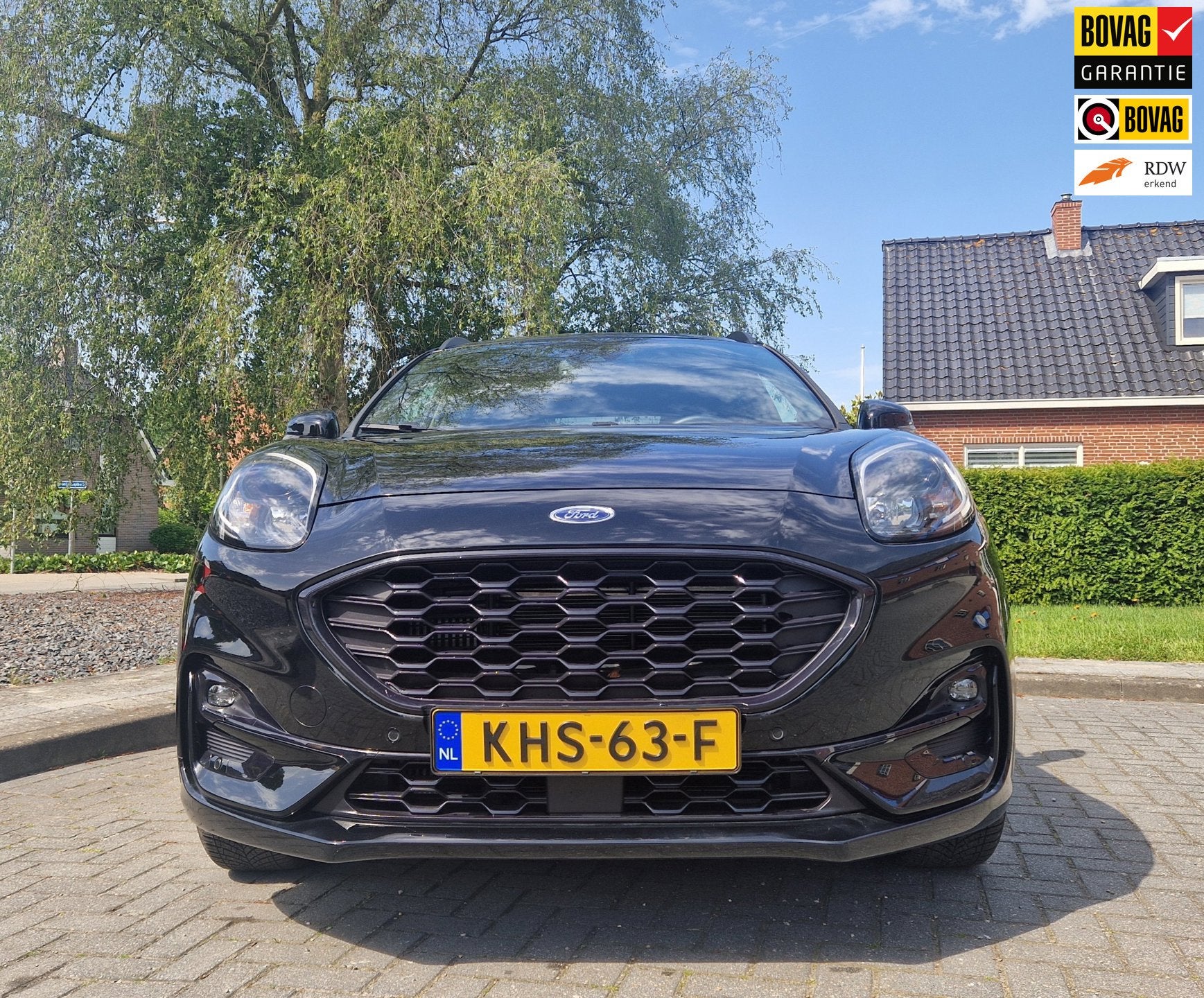Ford PUMA 1.0 EcoBoost Hybrid, Auto's, Zwart, 665 kg, Bedrijf, 155 pk