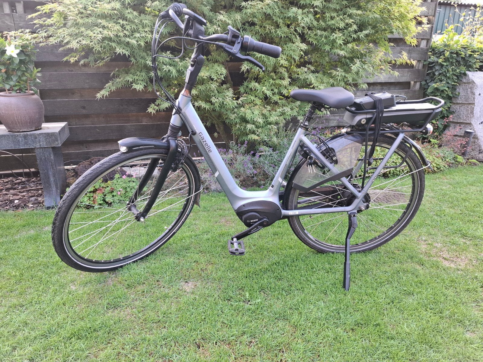 Gazelle elektrische fiets met Bosch middenmotor maat 49, Fietsen en Brommers, Elektrische fietsen, 47 tot 51 cm, Ophalen of Verzenden