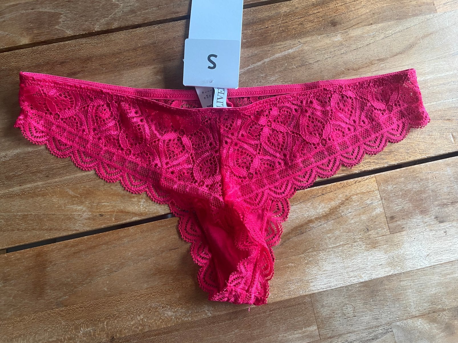Nieuwe string, sexy, maat S, Kleding | Dames, Ondergoed en Lingerie, Verzenden, Roze, String
