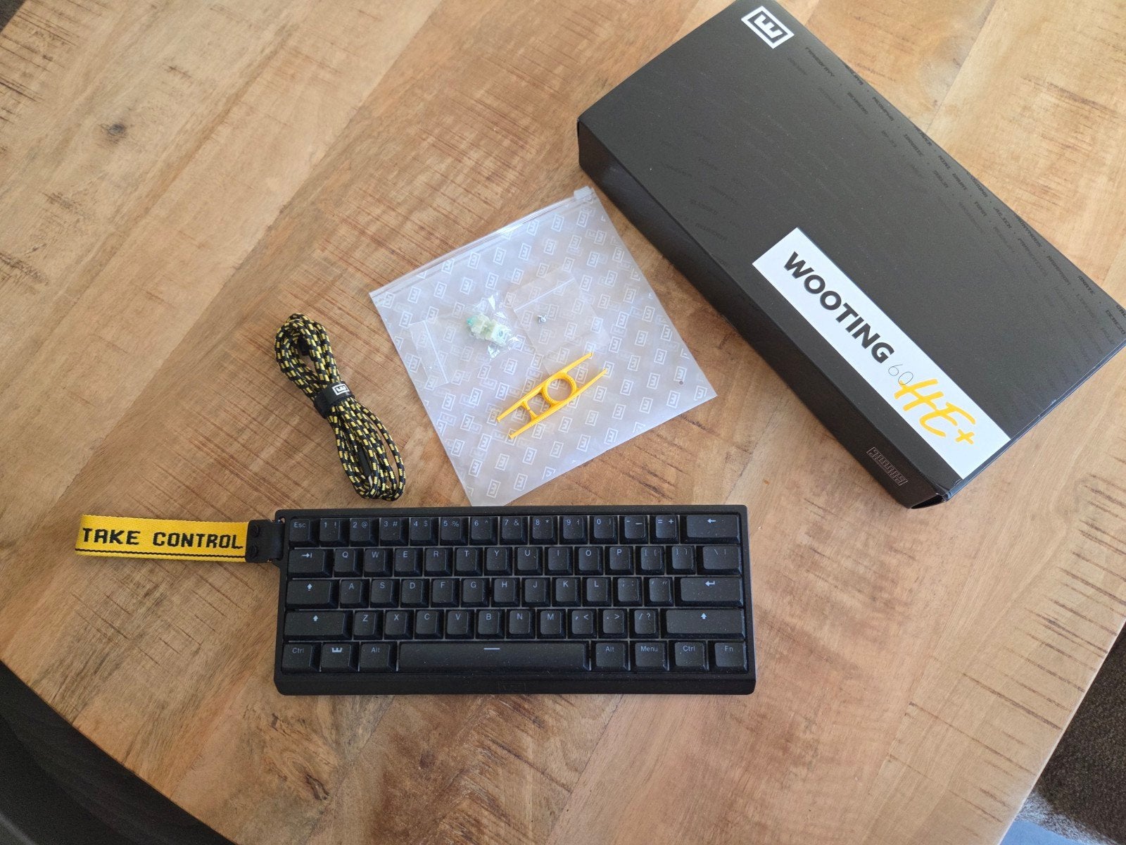 Wooting 60HE+ Gaming Toetsenbord, Ophalen of Verzenden, Zo goed als nieuw, Gaming toetsenbord, Qwerty