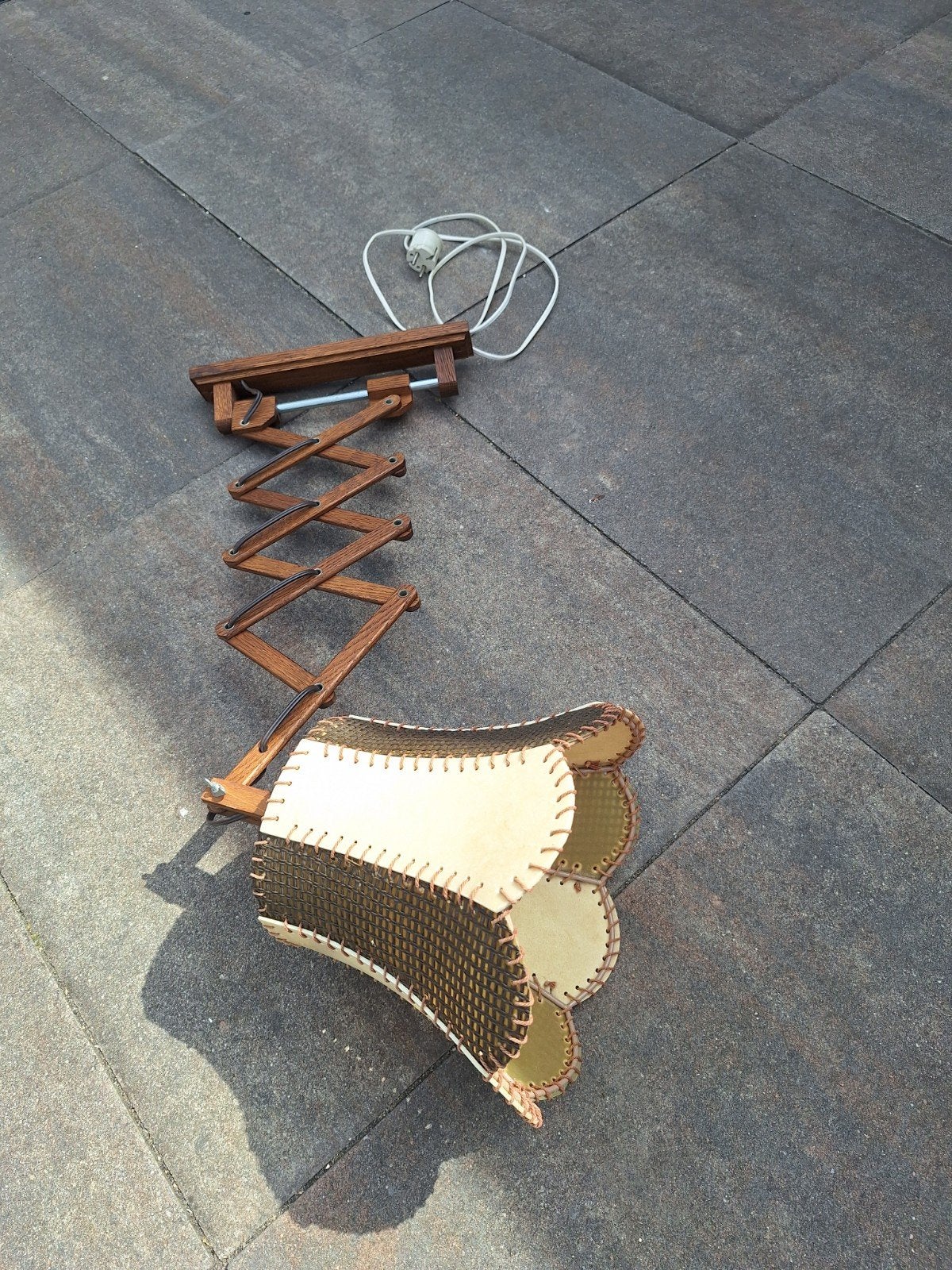 Vintage Harmonica Wandlamp, Ophalen