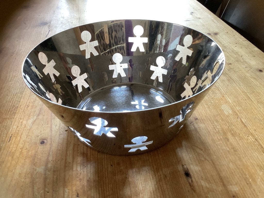 Alessi girotondo schaal, Huis en Inrichting, Gebruikt, Schaal, Rond, Ophalen of Verzenden