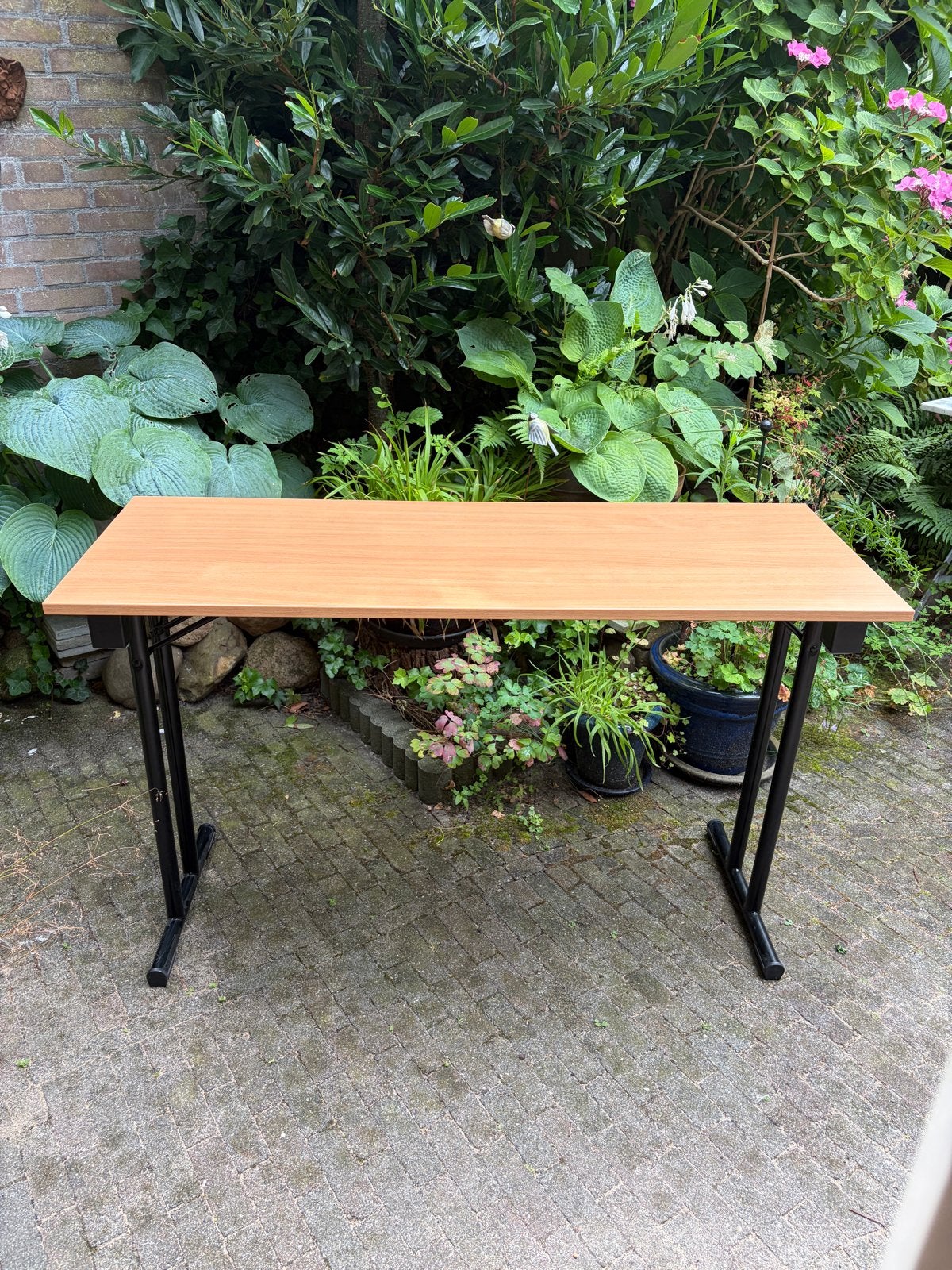 Opklapbare tafel - bureau - Zo goed als nieuw, Huis en Inrichting, Ophalen, 100 tot 150 cm, Minder dan 50 cm, Zo goed als nieuw