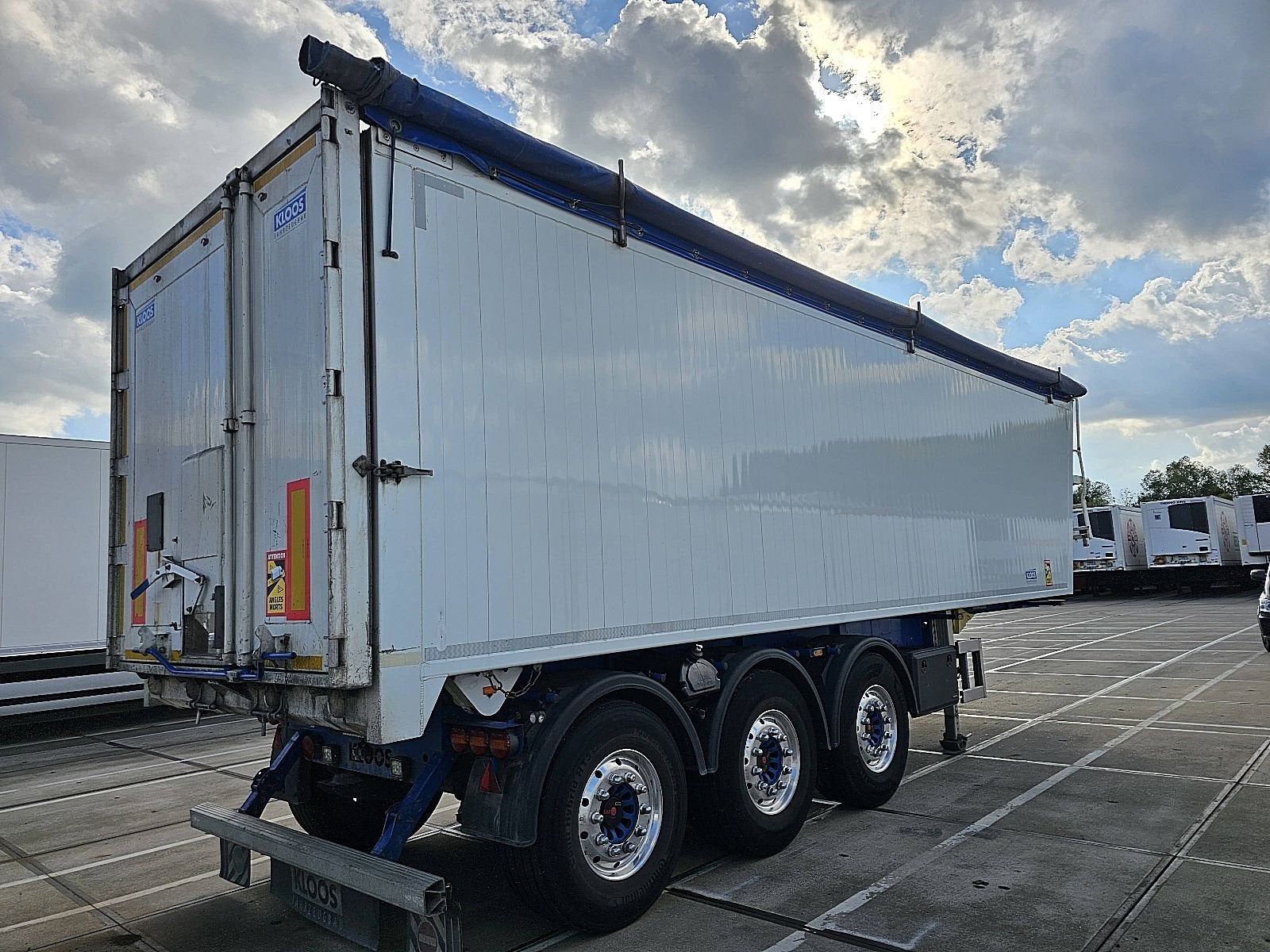 KLOOS AT 45 combi doors 47m3, Overige kleuren, Bedrijf, ABS, Aanhangers en Opleggers