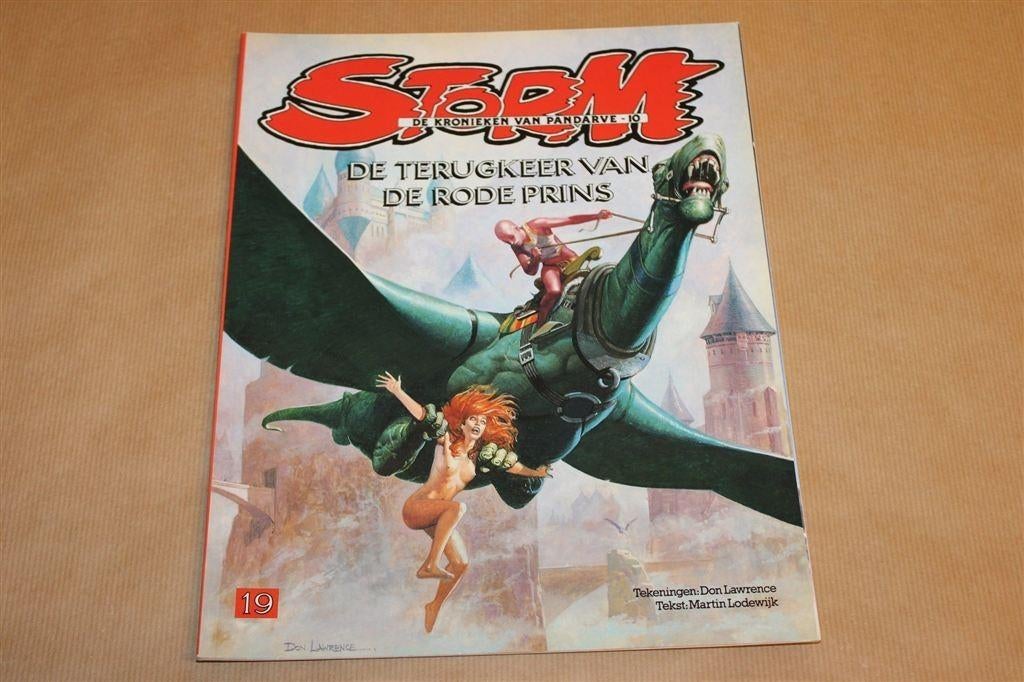 Storm 19 — De Terugkeer van de Rode Prins [1e Druk 1991], Boeken, Eén stripboek, Ophalen of Verzenden, Zo goed als nieuw