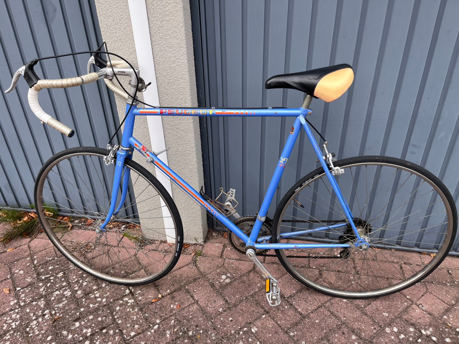Vintage peugeot racefiets maat 57, Fietsen en Brommers, 55 tot 59 cm, Ophalen, Velgrem