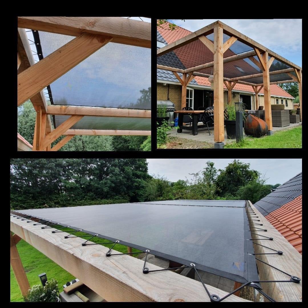 Zonnedoeken schaduw doek voor bv pergola’s/overkapping, Ophalen of Verzenden, Nieuw