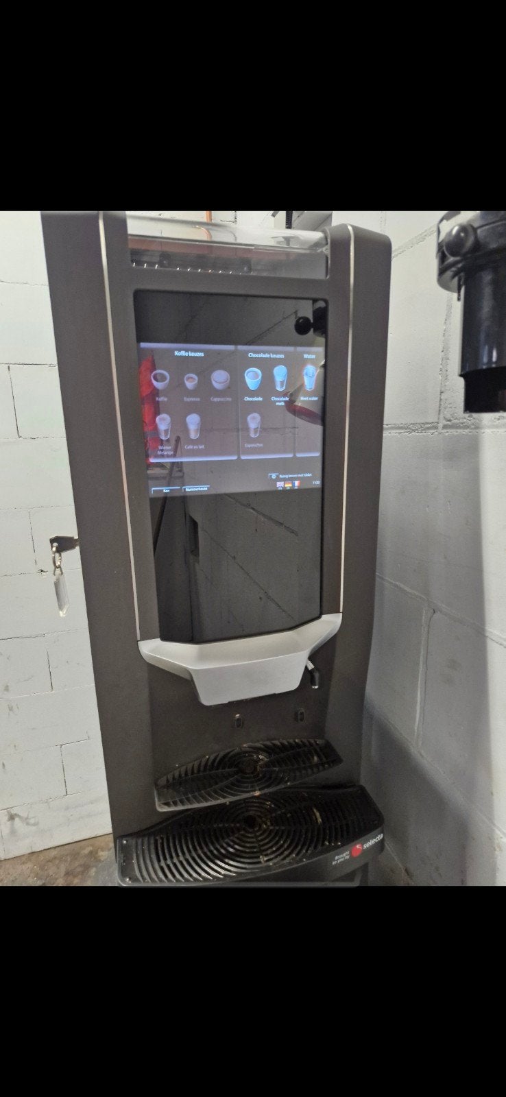 De Jong Duke Zia 6000 Serie Koffieautomaat, Ophalen, Gebruikt, 10 kopjes of meer, Koffiemachine