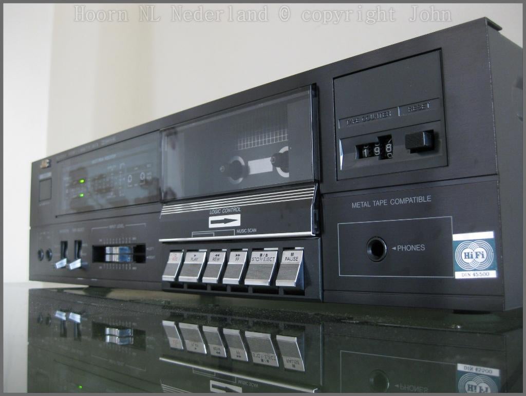 JVC KD-V200 tapedeck cassettedeck vintage cult Japan 1983, Audio, Tv en Foto, Cassettedecks, Ophalen of Verzenden, Enkel, JVC