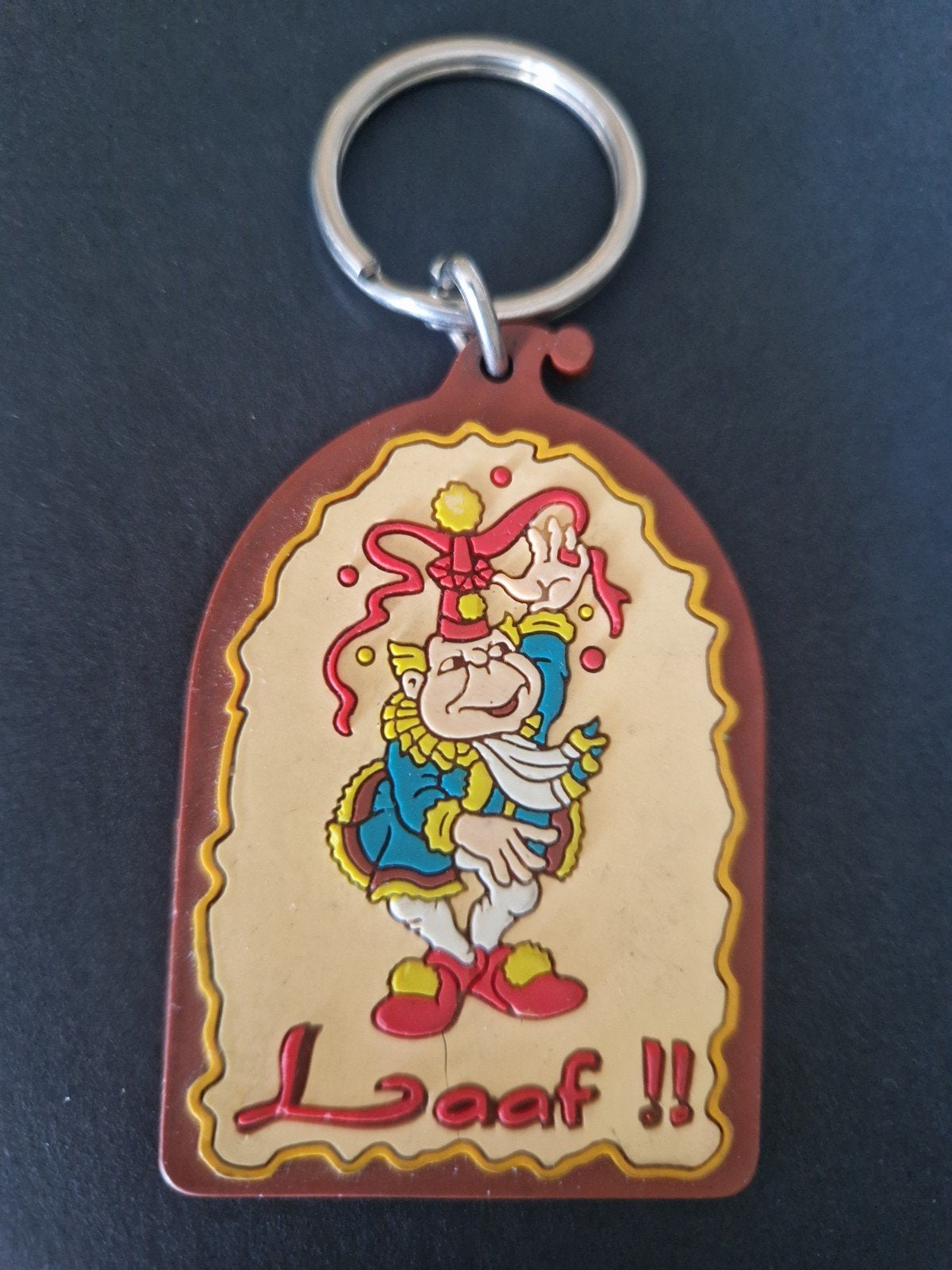 Efteling Laaf sleutelhanger - minimale beschadiging (foto 3), Verzamelen, Efteling, Verzenden