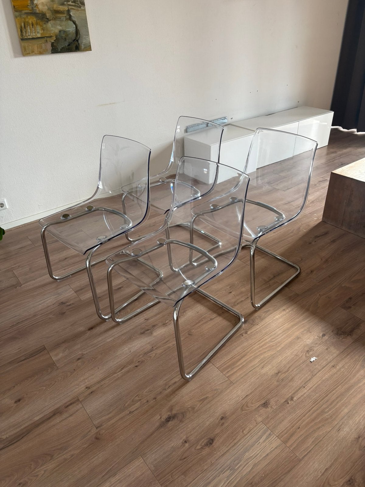 Eetkamerstoelen, Ophalen, Kunststof, Gebruikt, Overige kleuren