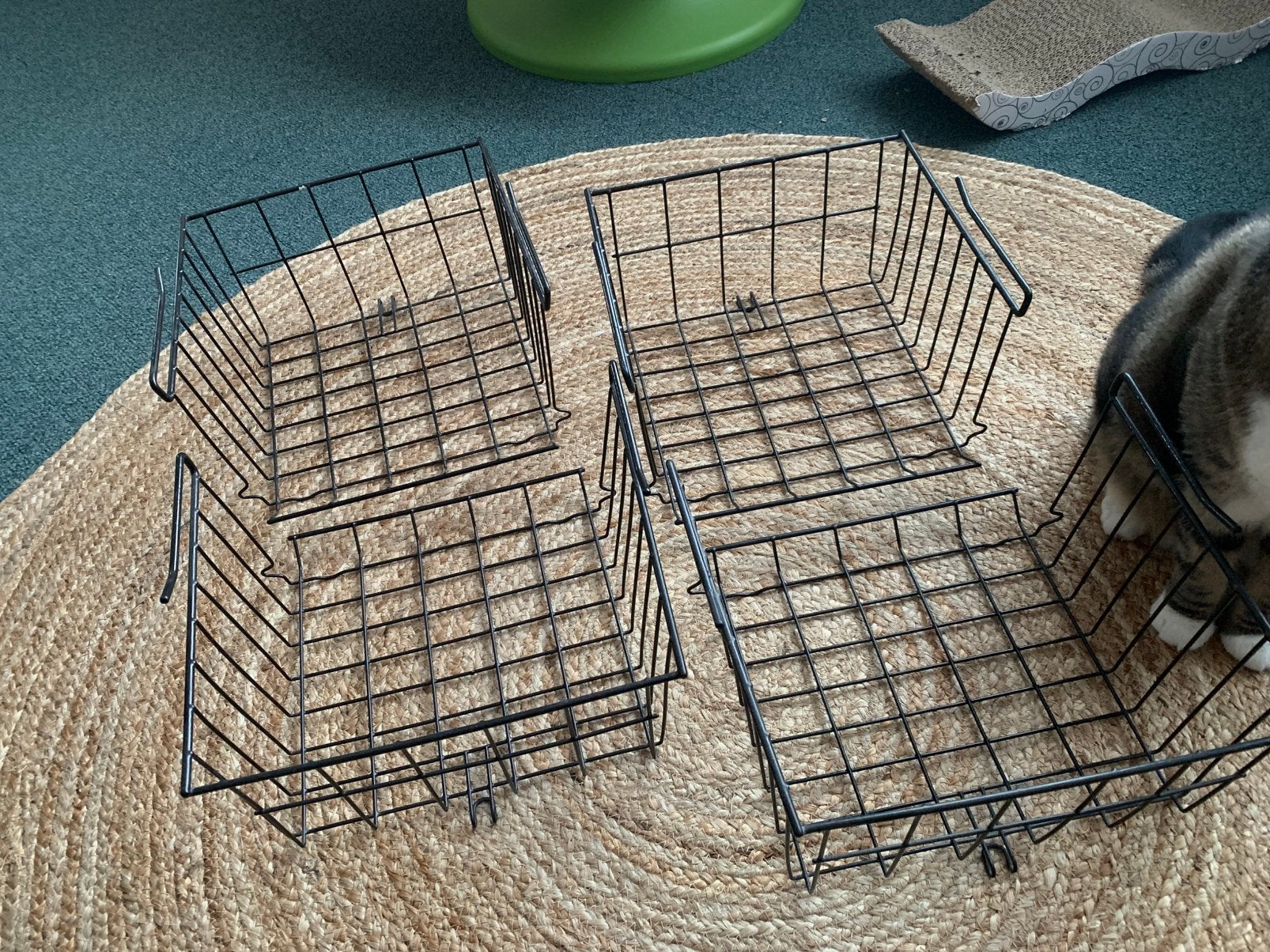 Ikea observatör 4 stuks, Huis en Inrichting, Woonaccessoires | Schalen en Manden, Ophalen, Zo goed als nieuw, Rechthoekig