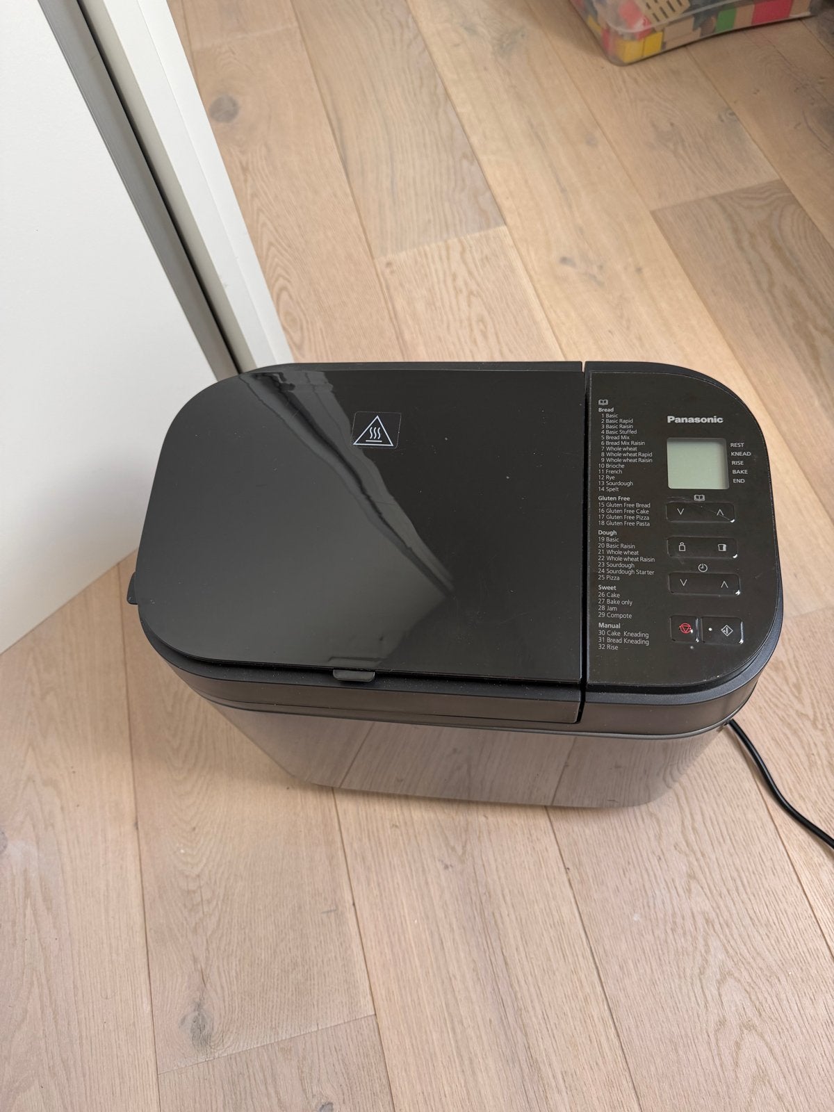 Panasonic SD-YR2540 Broodbakmachine - Zo goed als nieuw, Meer dan 10 programma's, 800 tot 1200 gram deeg, Zo goed als nieuw, Ophalen